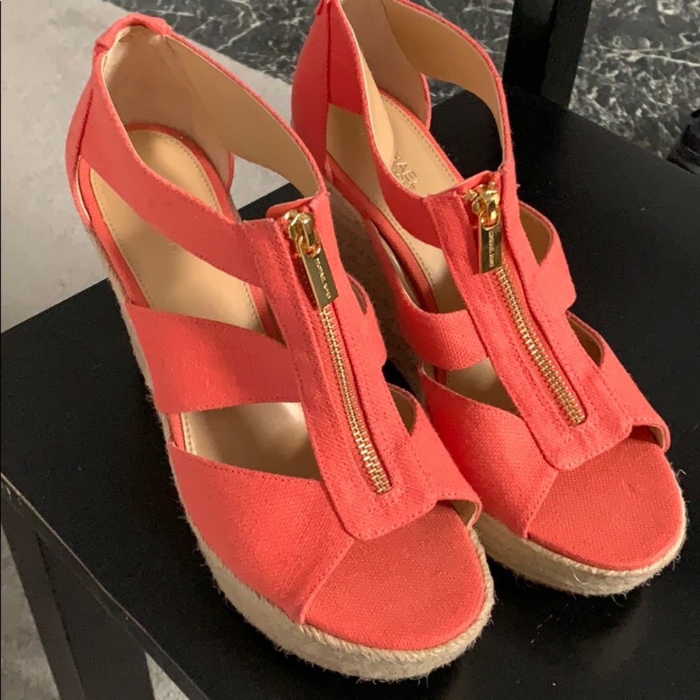 Brand New MICHAEL Michael Kors Wedge Sandals